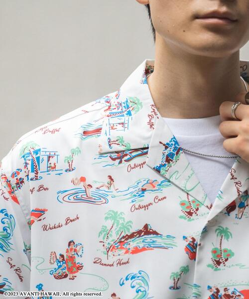 「WEGO」 半袖シャツ LARGE ブラック メンズ_画像8