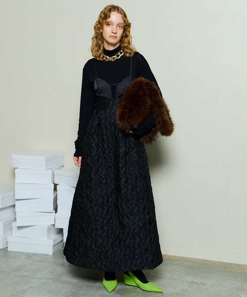 MAISON SPECIAL メゾンスペシャル Dress ワンピース MAISON SPECIAL（メゾンスペシャル） ワンピース 2way Jacquard Dress