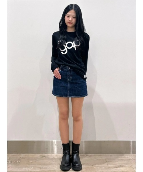 GAP（ギャップ） tシャツ GAPロゴTシャツ メンズ レディース