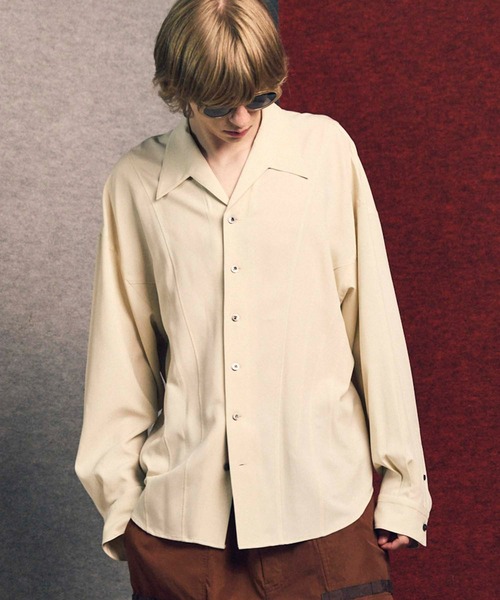 MAISON SPECIAL（メゾンスペシャル） シャツ 「UNISEX」Radial Darts