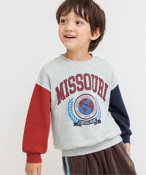 BREEZE（ブリーズ） トレーナー 「ジュニア対応」カラバリグラフィック