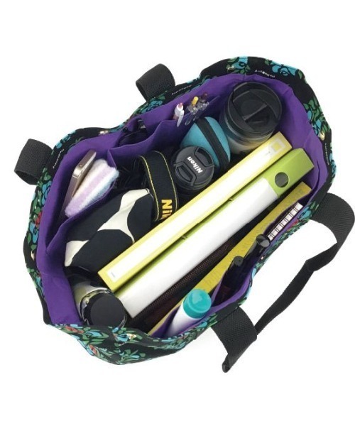 トートバッグ ハローキティ ブーケドゥローズ 大人キティ 2way巾着