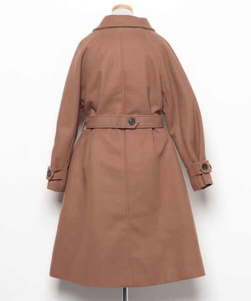 「Doula Doula」 「Girly Doll」ステンカラーコート M ブラウン レディース_画像2