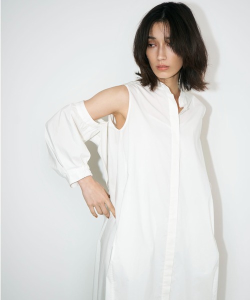 「emmi」 半袖ワンピース 0 グリーン レディース_画像5