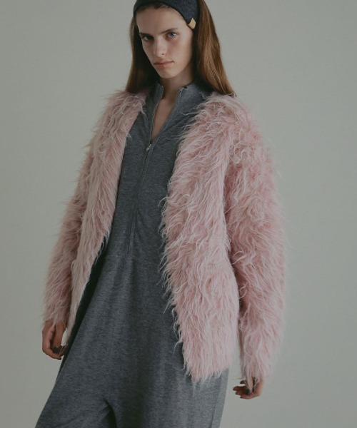 ETRE TOKYO（エトレトウキョウ） カーディガン ダブルフェイスヘアリー