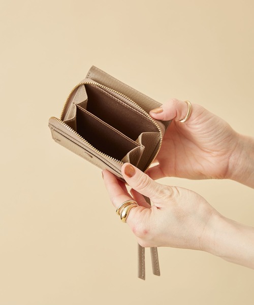 「HASHIBAMI」 財布 FREE グレイッシュブルー レディース_画像3