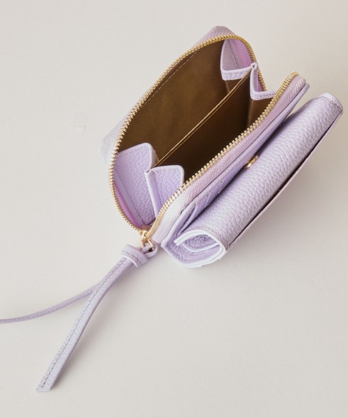 「HASHIBAMI」 財布 FREE グレイッシュブルー レディース_画像8