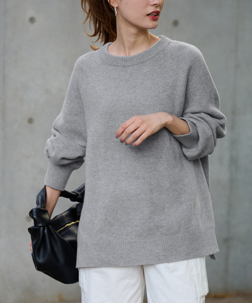 FRAMeWORK（フレームワーク） 長袖ニット - グレー レディース