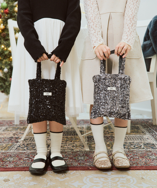 Uhr×IENA ENFANT ♡別注spangle mini ショルダーバッグ Uhr 別注 ベロアSpangle Mini ShoulderBag kids（キッズグッズ）｜IENA