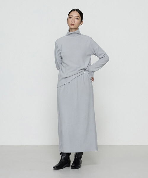 ギャバジン K．T（Gabardine K．T）/ニットコール タイトスカート Gabardine K.T（ギャバジンK.T） スカート ニットコール タイト