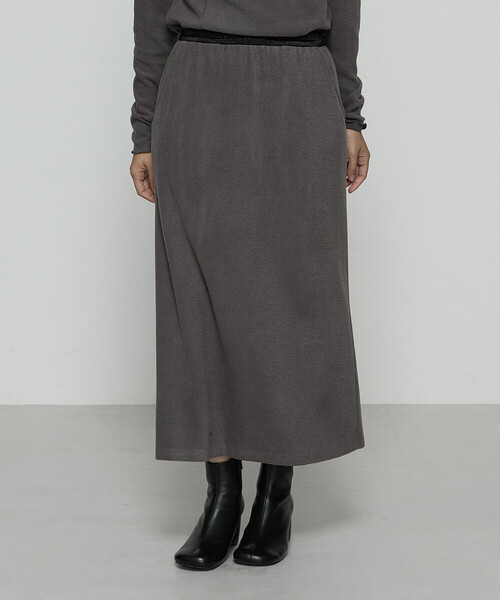 Gabardine K.T（ギャバジンK.T） スカート ニットコール タイト