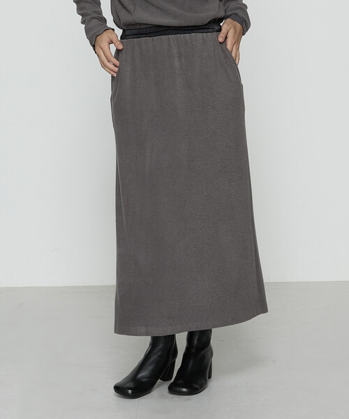 Gabardine K.T（ギャバジンK.T） スカート ニットコール タイト