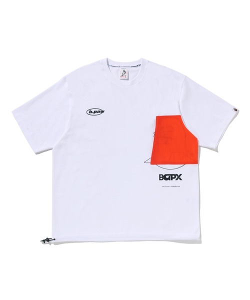 A BATHING APE 半袖Tシャツ ホワイト 白 S A BATHING APE（アベイシングエイプ） tシャツ BAPE BY KAZUKI