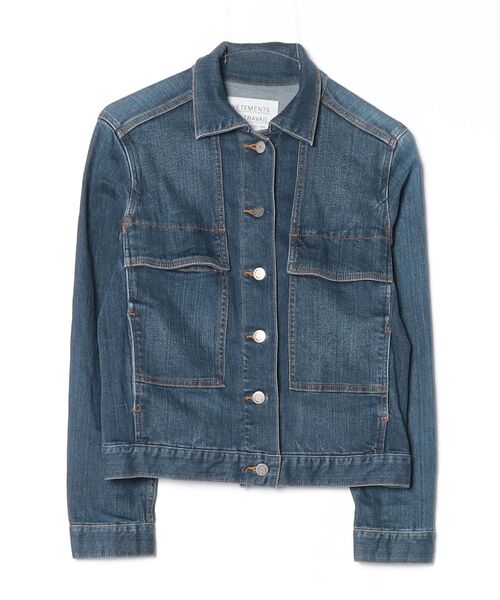イエナ　デニムジャケット サイズ38 IENA（イエナ） デニムジャケット 38 ネイビー レディース : ZOZOTOWN