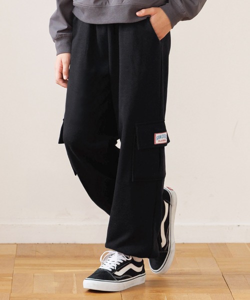 coca（コカ） パンツ キッズ スウェットカーゴジョガーパンツ キッズ