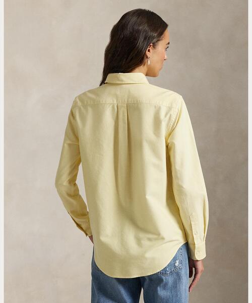 ポロ　ラルフローレン　シャツ　ブラウス　オックスフォード　黄色　人気　完売 POLO RALPH LAUREN - ポロ ラルフローレン シャツ ブラウス