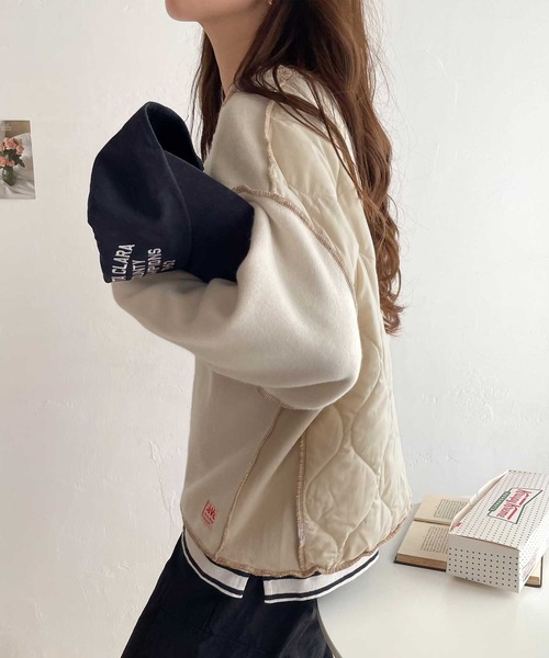 「Java」 スウェットカットソー LARGE モカ レディース_画像6