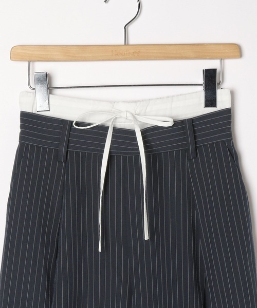 「Heather」 スラックス S ネイビー レディース_画像7