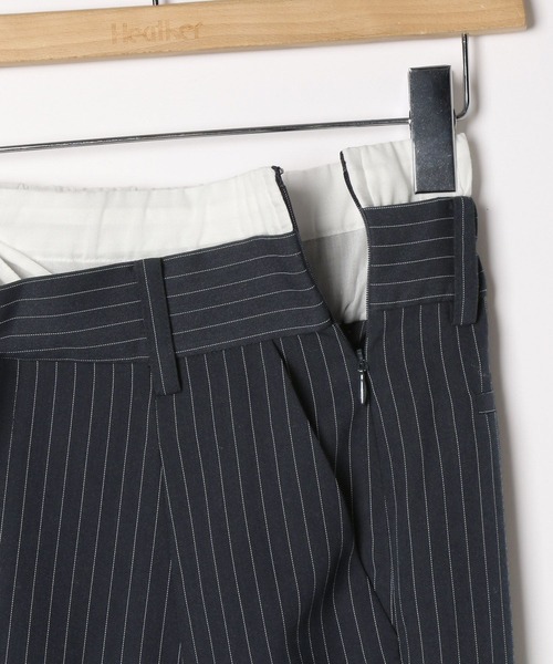 「Heather」 スラックス S ネイビー レディース_画像8