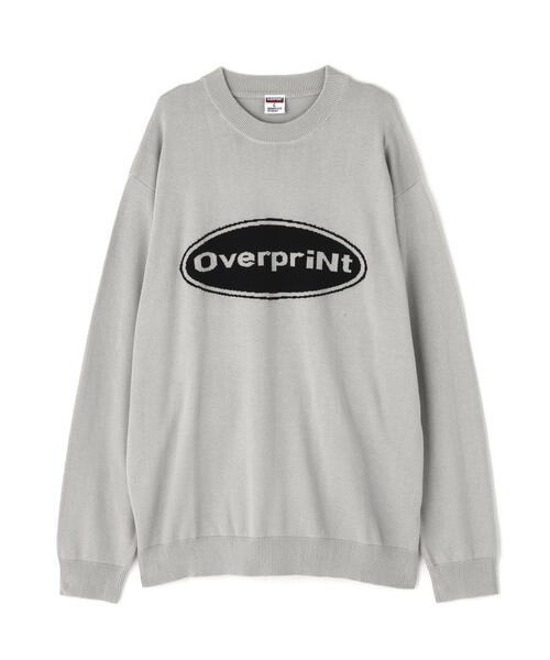 over print（オーバープリント） ニット セーター overprint/オーバー 