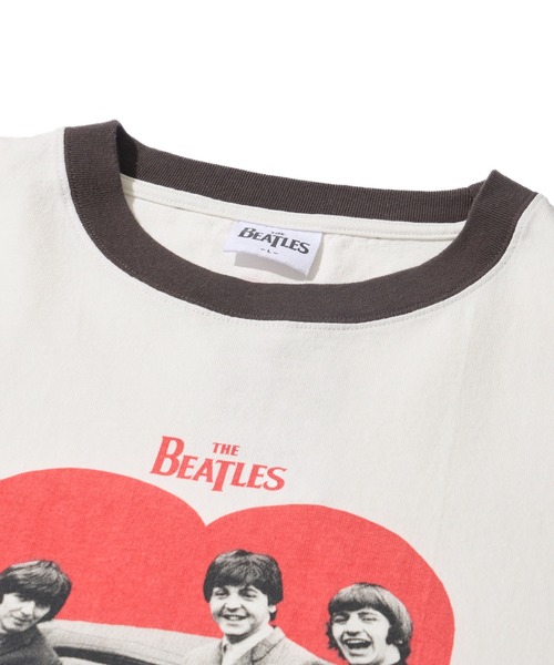 The Beatles tシャツ 半袖 「THE BEATLES/ザ ビートルズ」フロント