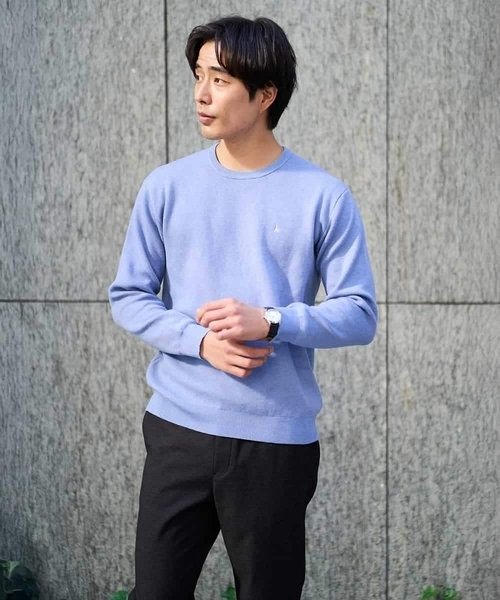 a.v.v（アー・ヴェ・ヴェ） セーター ニット 「洗濯機で洗える」ジャ