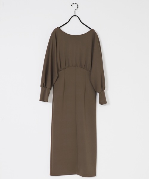 「Sirin」 長袖ワンピース X-SMALL レモンイエロー レディース_画像6