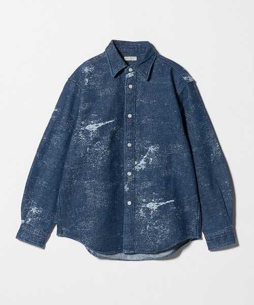 BEAUTY&YOUTHジャガード デニムシャツ ビューティーアンドユース BEAUTY＆YOUTH UNITED ARROWS シャツ ジャガード デニム レギュラー