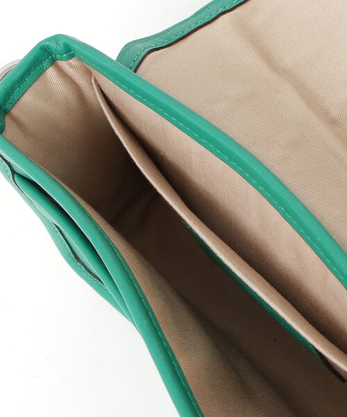 COACH（コーチ） ワンポイントショルダーバッグ - グリーン レディース