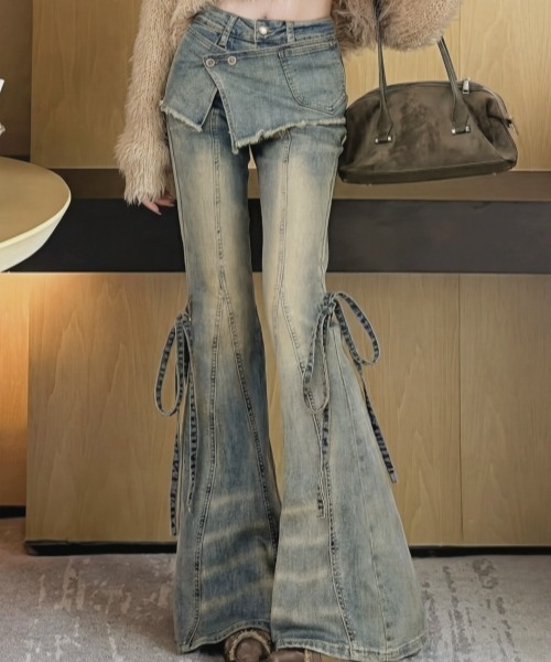 gossip!ロサンゼルス ジーンズ デニム デニムパンツ 「Y2Kガーリー