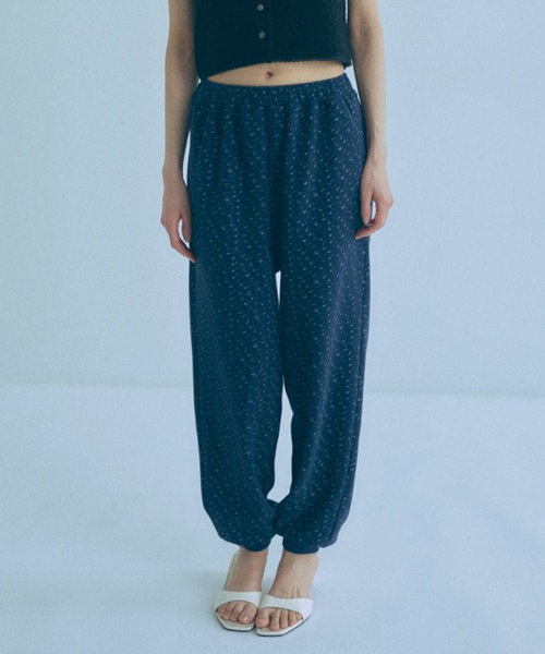 EN NEUME パンツ Flower Thermal Jogger レディース : ZOZOTOWN Yahoo