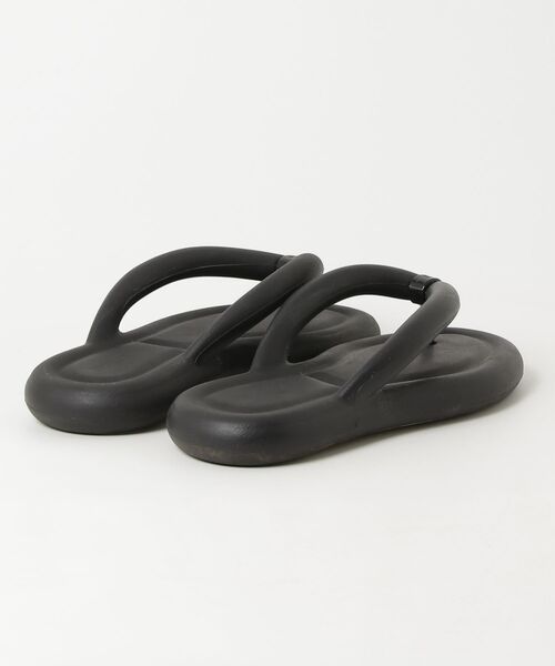 「melissa」 フラットサンダル 24cm ブラック レディース_画像2
