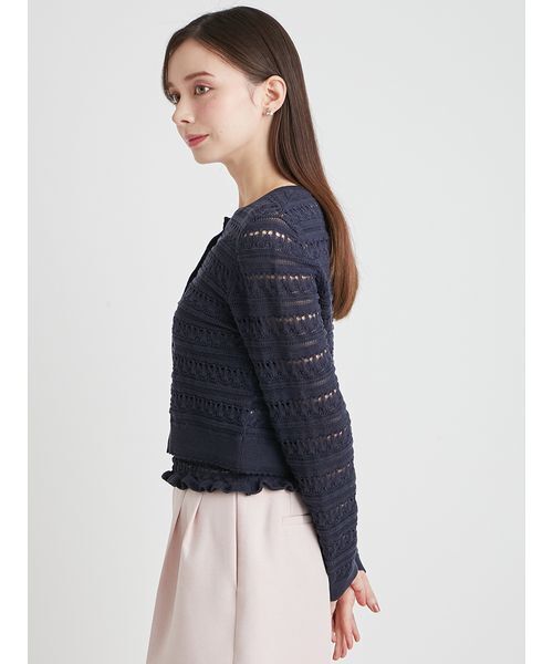 CELFORD（セルフォード） ニット セーター 「洗える」レーシーニット