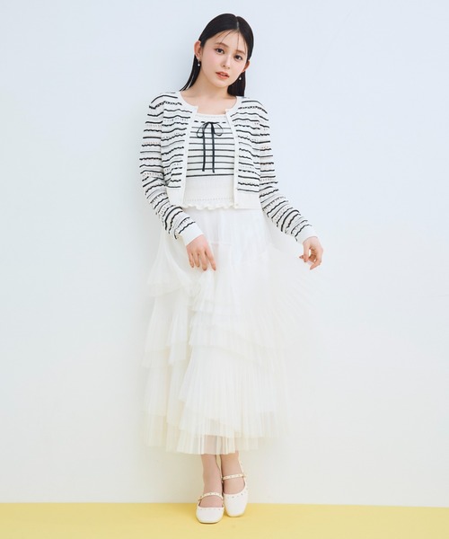 CELFORD（セルフォード） ニット セーター 「洗える」レーシーニット