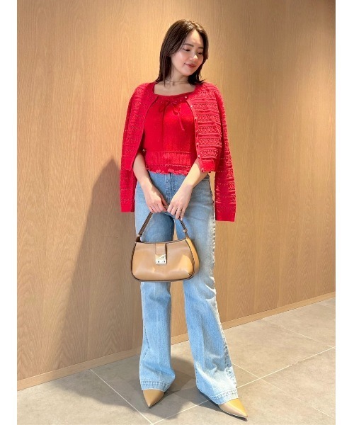 CELFORD（セルフォード） ニット セーター 「洗える」レーシーニット