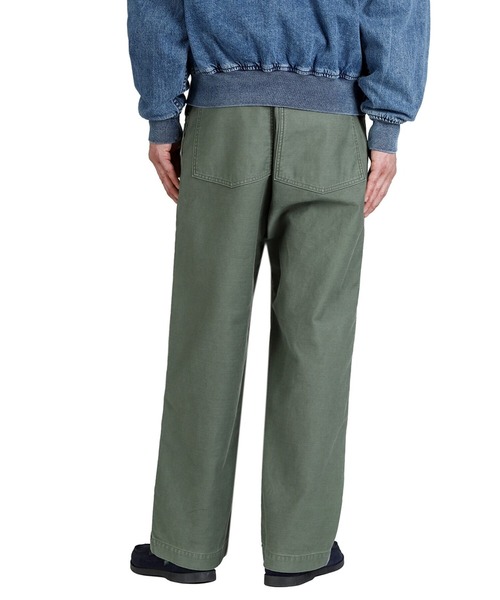 【新品.未使用】REMI RELIEF タックチノパン REMI RELIEF NAVY LABEL チノパン / レミレリーフ ネイビーレーベル