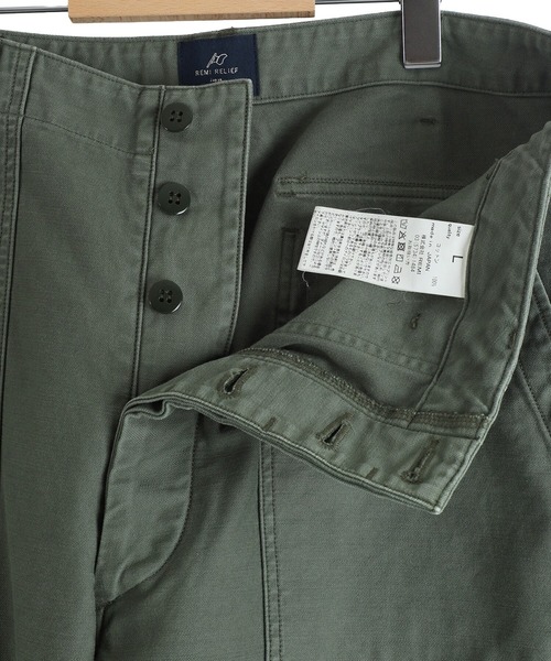REMI RELIEF NAVY LABEL チノパン / レミレリーフ ネイビーレーベル