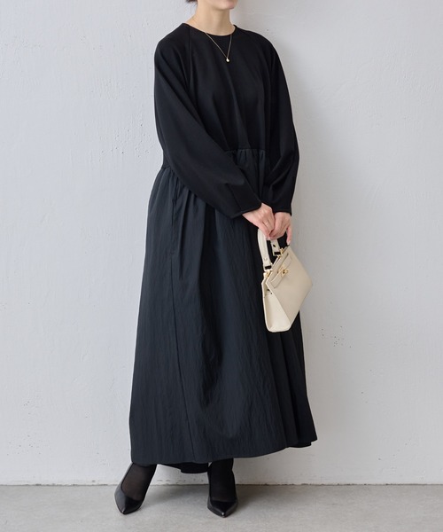 BEARDSLEY（ビアズリー） ドッキングワンピース FREE ブラック