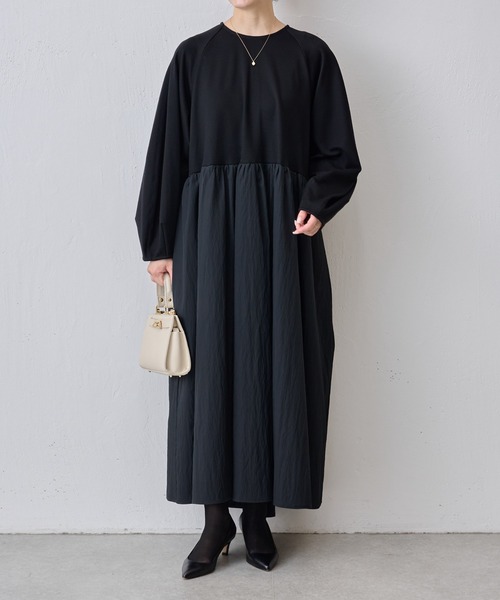 BEARDSLEY（ビアズリー） ドッキングワンピース FREE ブラック