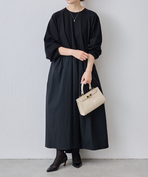 BEARDSLEY（ビアズリー） ドッキングワンピース FREE ブラック