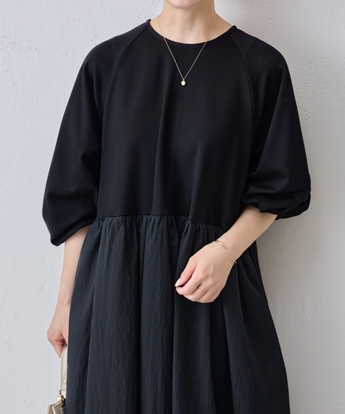 BEARDSLEY（ビアズリー） ドッキングワンピース FREE ブラック