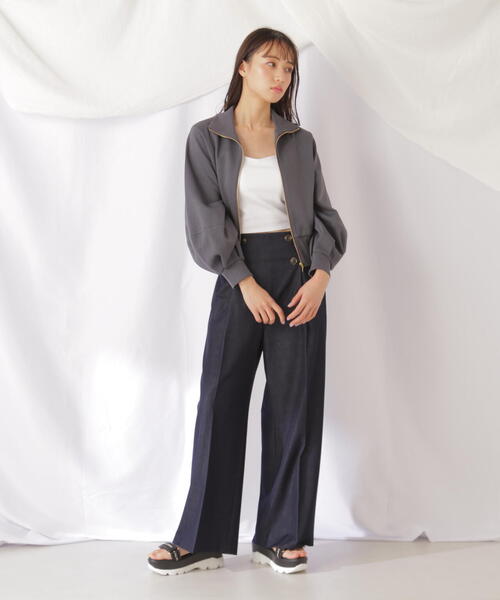 「JILL by JILL STUART」 ブルゾン FREE グレー系その他 レディース_画像4