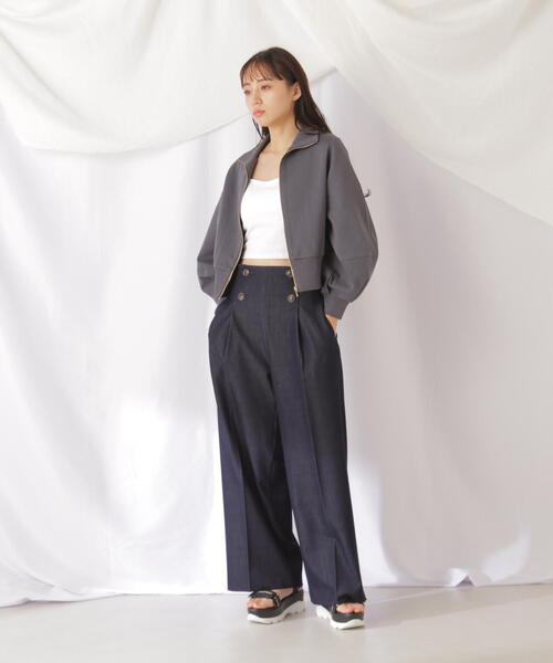 「JILL by JILL STUART」 ブルゾン FREE グレー系その他 レディース_画像6