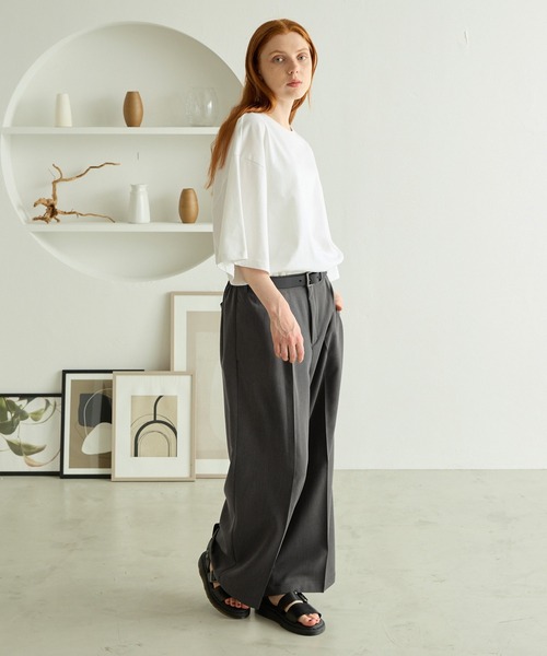 「molk」 スラックス S ブラック メンズ_画像3