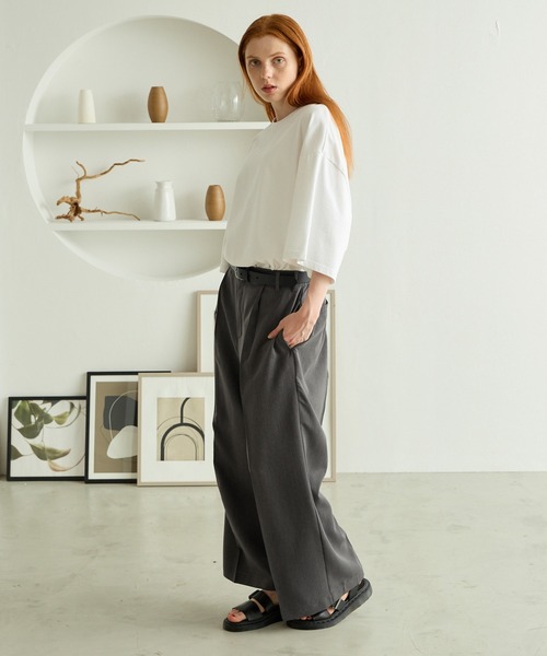 「molk」 スラックス S ブラック メンズ_画像4