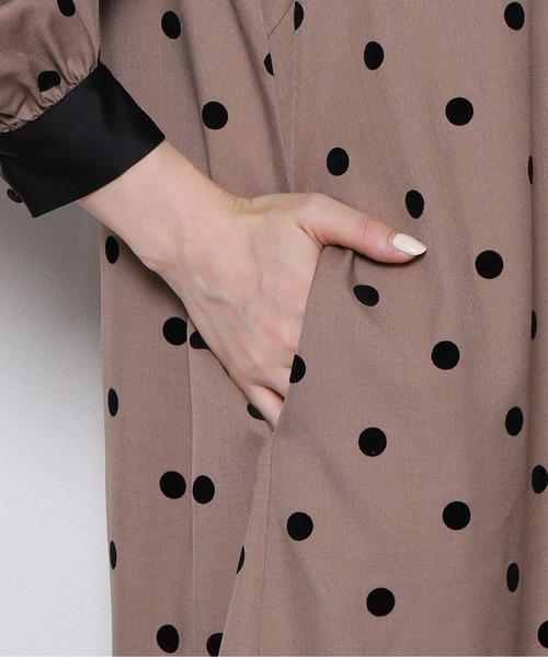 「Re.Verofonna」 ドッキングワンピース MEDIUM ブラウン レディース_画像8