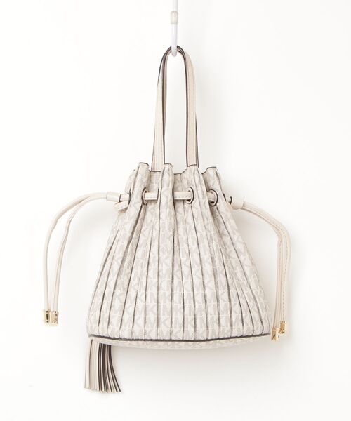 「MICHAEL KORS」 ハンドバッグ FREE ホワイト系その他 レディースの画像