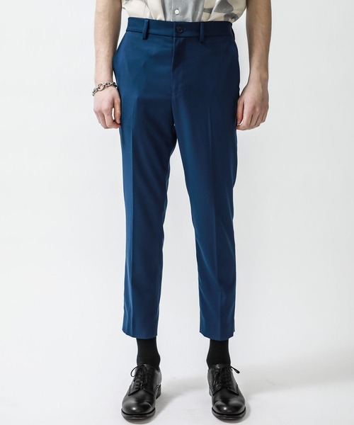 「MISTERGENTLEMAN」 スラックス MEDIUM ブルー メンズ