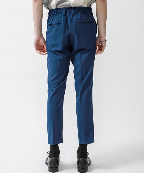 「MISTERGENTLEMAN」 スラックス MEDIUM ブルー メンズ