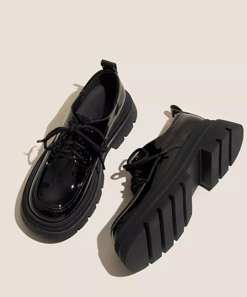 「IRADOWL」 シューズ 38 ブラック レディース_画像6